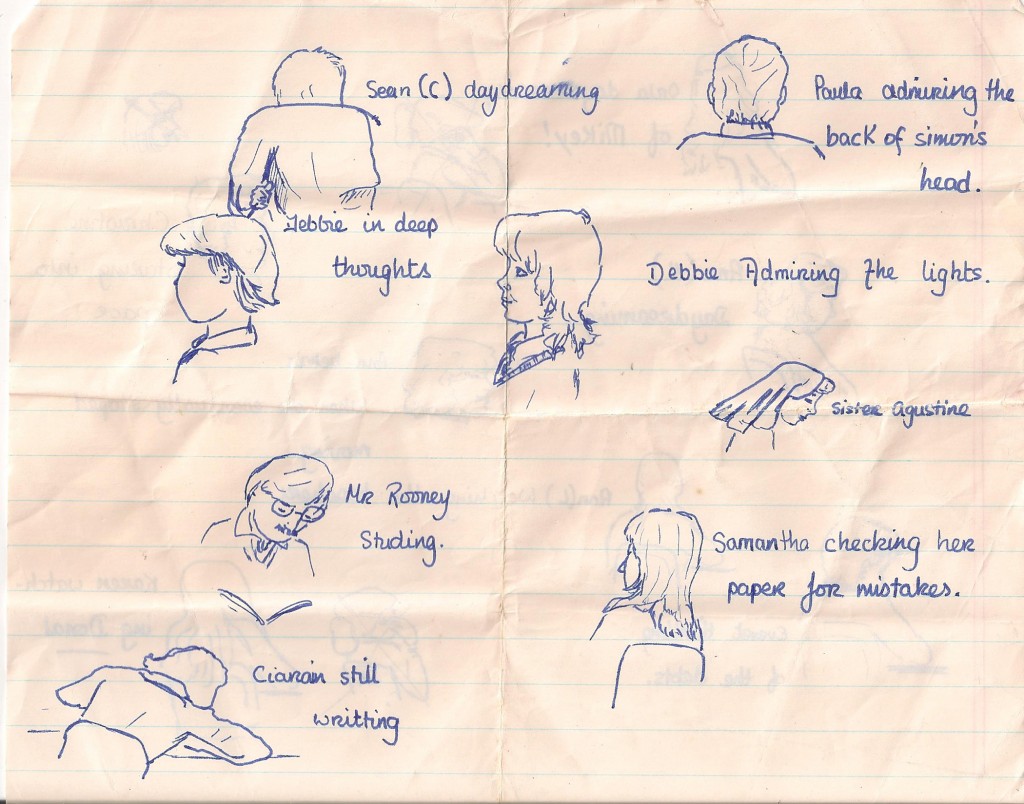 Or was I doodling during an exam?
