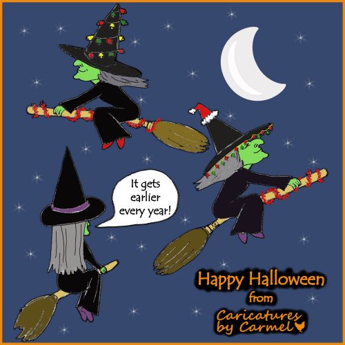 Happy Halloween Cartoon